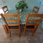 Baa Baa Duckegg Gloss Wipe Clean Oilcloth Tablecloth