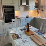 Bergen Duckegg Matt Wipe Clean Oilcloth Tablecloth