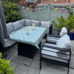 Narvik Duckegg Matt Scandi Wipe Clean Oilcloth Tablecloth