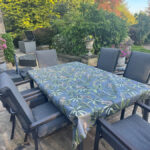 Jungle Monkey Matt Wipe Clean Oilcloth Tablecloth