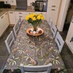 Jungle Monkey Matt Wipe Clean Oilcloth Tablecloth