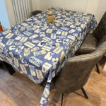 Pantry Wipe Clean Oilcloth tablecloth