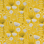 Bergen Mustard Scandi Matt Wipe Clean Oilcloth Tablecloth