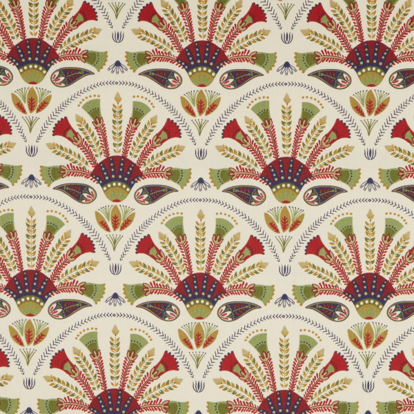 Madeleine Mulberry Gloss Wipe Clean Oilcloth tablecloth
