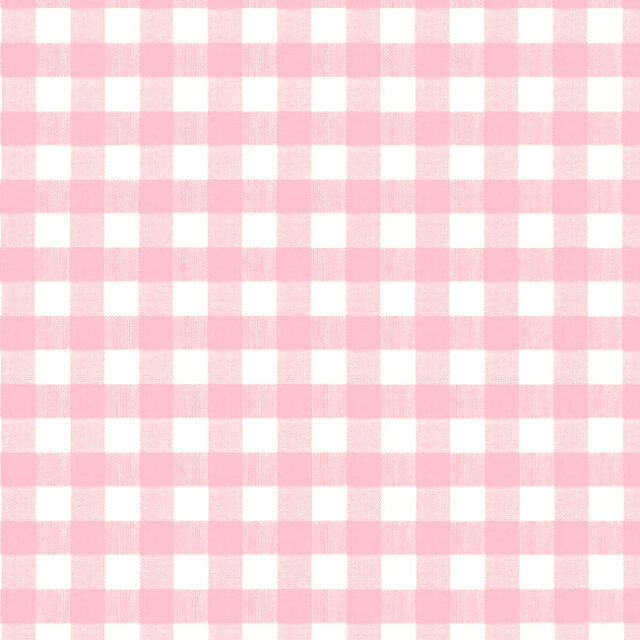 Vichy Pale Pink Wipe Clean Oilcloth Tablecloth